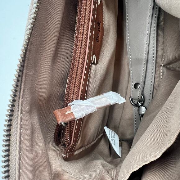 The Sak Jasmine hobo Bag zip top multi pockets soft slouchy every day handbag - Picture 9 of 11